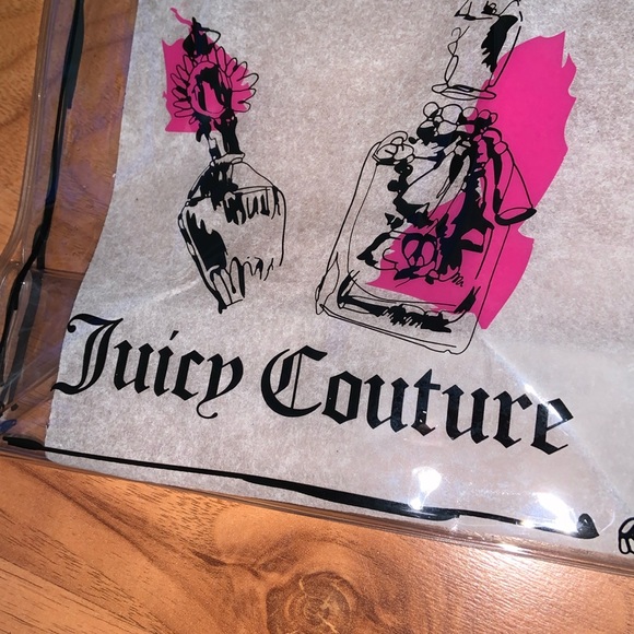 Brand New in Packaging Juicy Couture Clear Handbag Tote - Picture 4 of 7